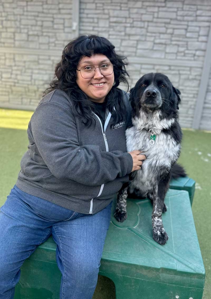 Vivian,  at Tucker Pup's