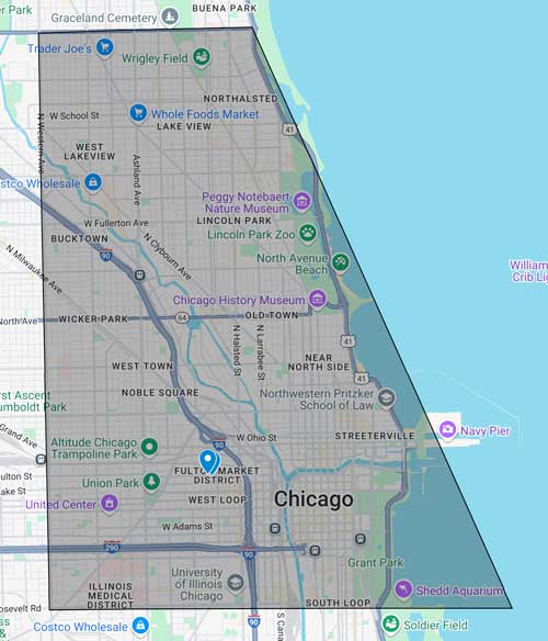 Tucker Pup's Private Lesson Travel Boundaries Chicago