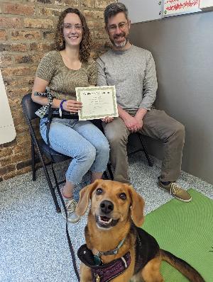 Happy customer for Adult Manners Class in Chicago