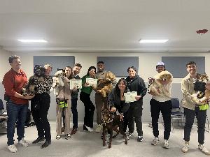 Happy customer for Puppy Manners Class in Chicago