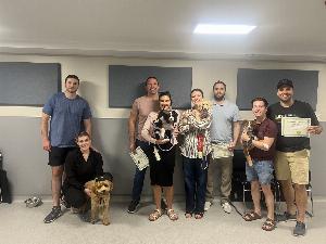 Happy customer for Puppy Manners Class in Chicago