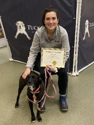 Happy customer for Leash Reactivity Class in Chicago