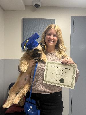 Happy customer for Adult Manners Class in Chicago