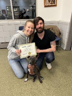 Happy customer for Puppy Manners Class in Chicago