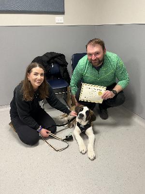 Happy customer for Intermediate Manners Class in Chicago